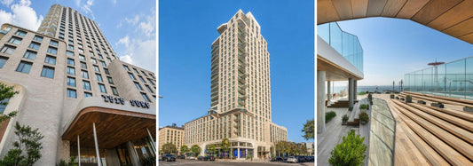 1515 Surf Avenue Brooklyn exterior glass and railings protected with EnduroShield